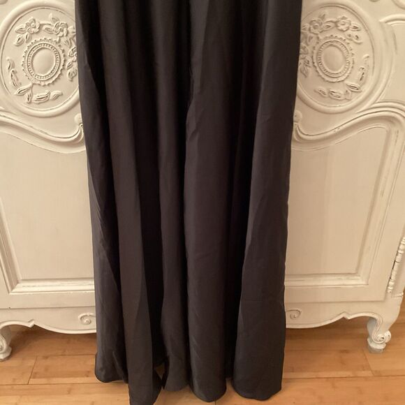 NWOT Lulus I'm All Yours Black Ruffled Maxi Dress, Size M - Picture 12 of 16